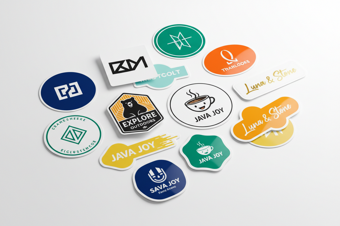 Custom Logo Stickers