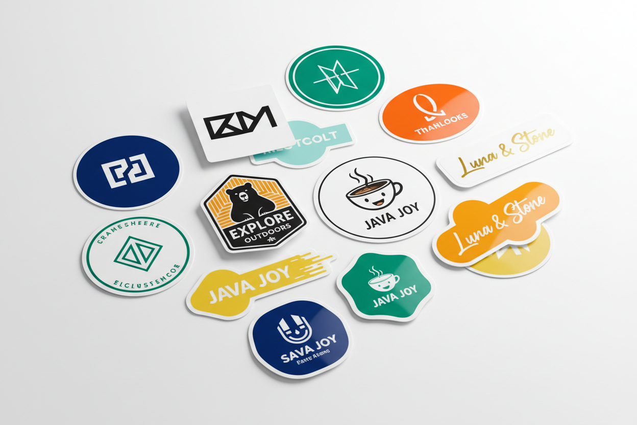 Custom Logo Stickers