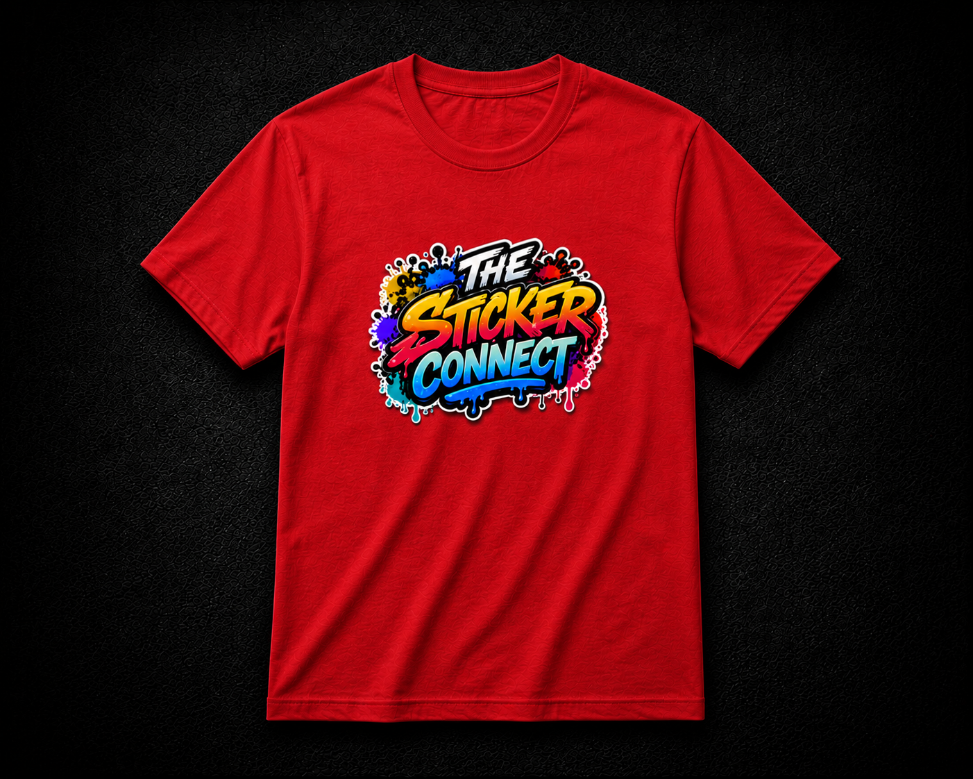 Custom DTF T-Shirts – Full Color Single Sided Print